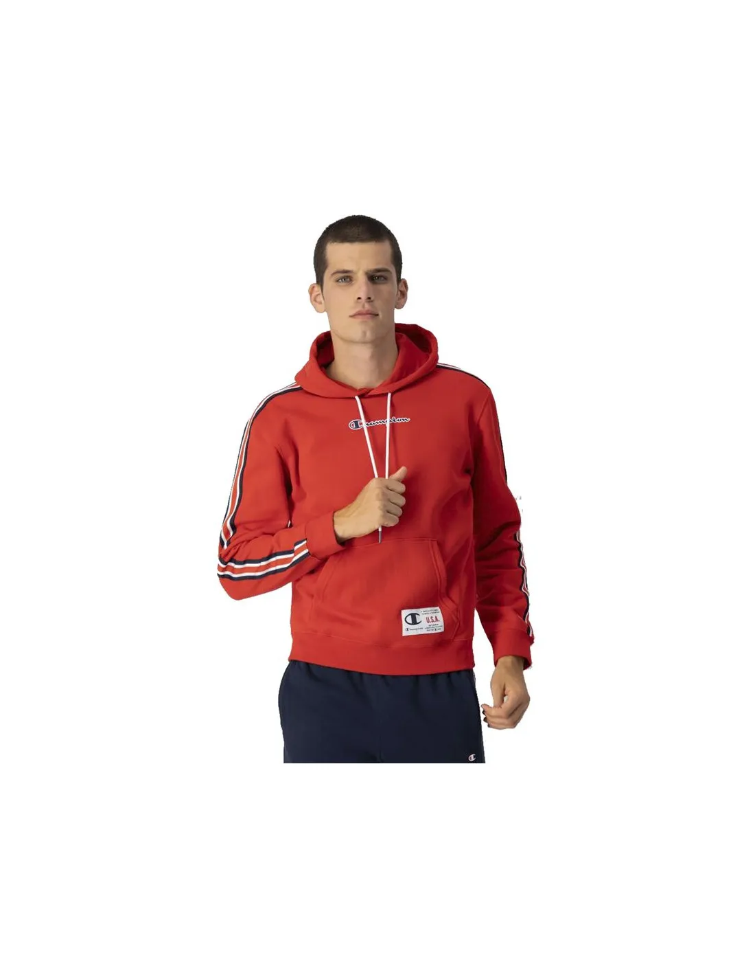 Sudadera Champion Sport Tech rojo Hombre