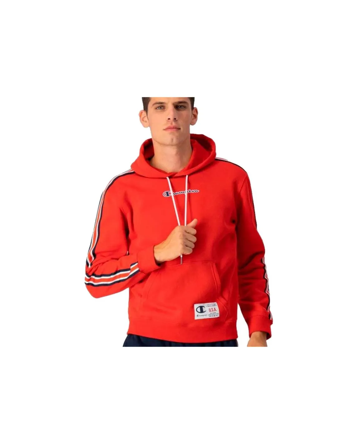 Sudadera Champion Sport Tech rojo Hombre