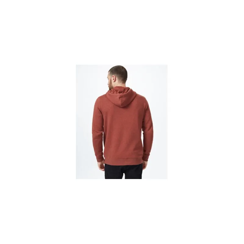 Sudadera con capucha para hombre Tentree Juniper Zip (Cherry Mahogany)