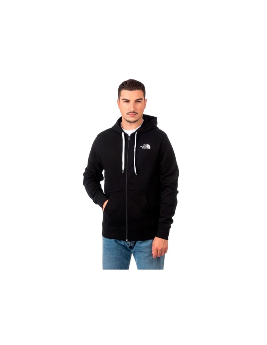 Sudadera de Montaña The North Face Open Gate Fullzip Black Hombre