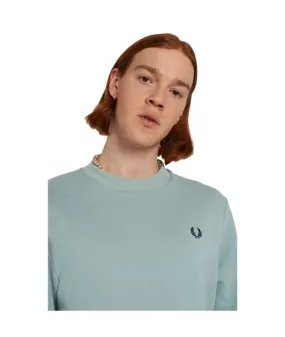 Sudadera Fred Perry Crew Neck azul Hombre