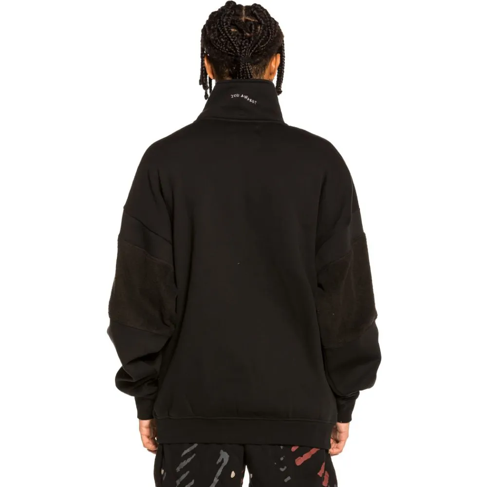 SUDADERA GRIMEY "JAZZ THING" HIGH NECK  BLACK | FALL 21