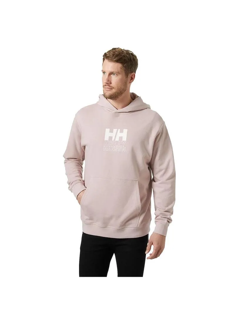 Sudadera Hombre Helly Hansen Core Graphic Rosa