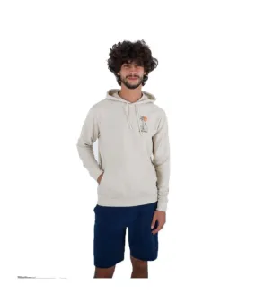 Sudadera Hurley 77 beige Hombre