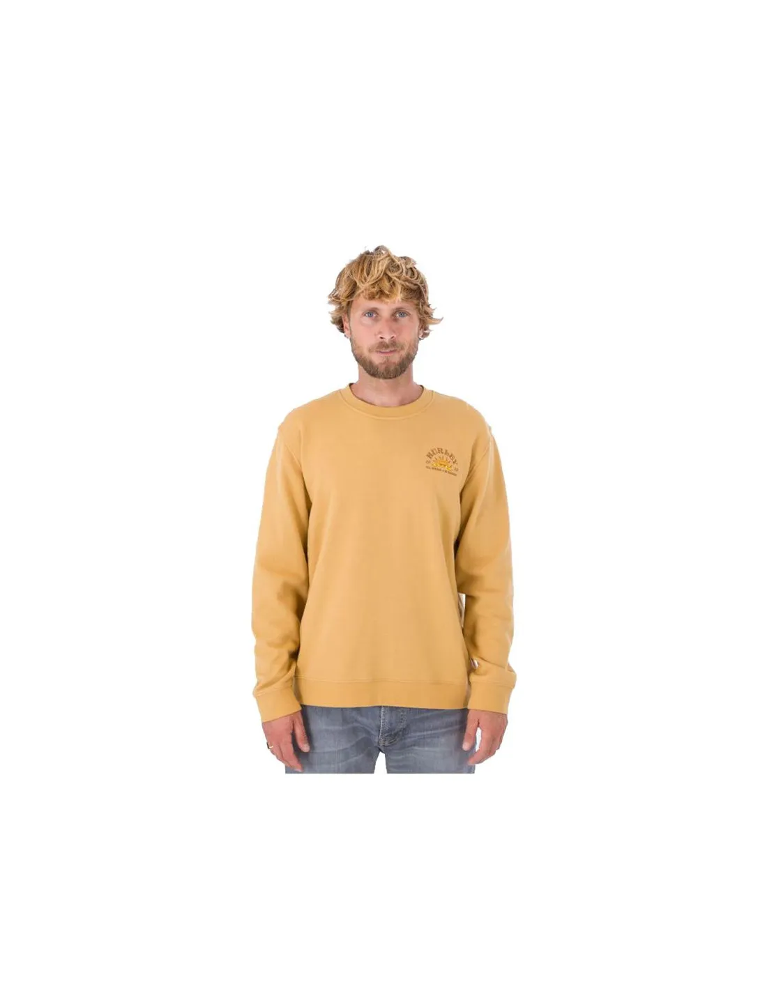 Sudadera Hurley No Bummers amarillo Hombre