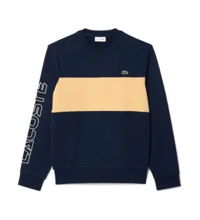 Sudadera  Lacoste Colorblock   Azul