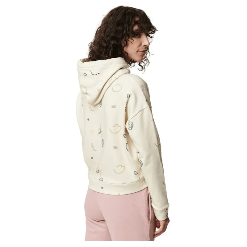 Sudadera Picture NERIS CROP HOODIE (Bloom Print) Mujer