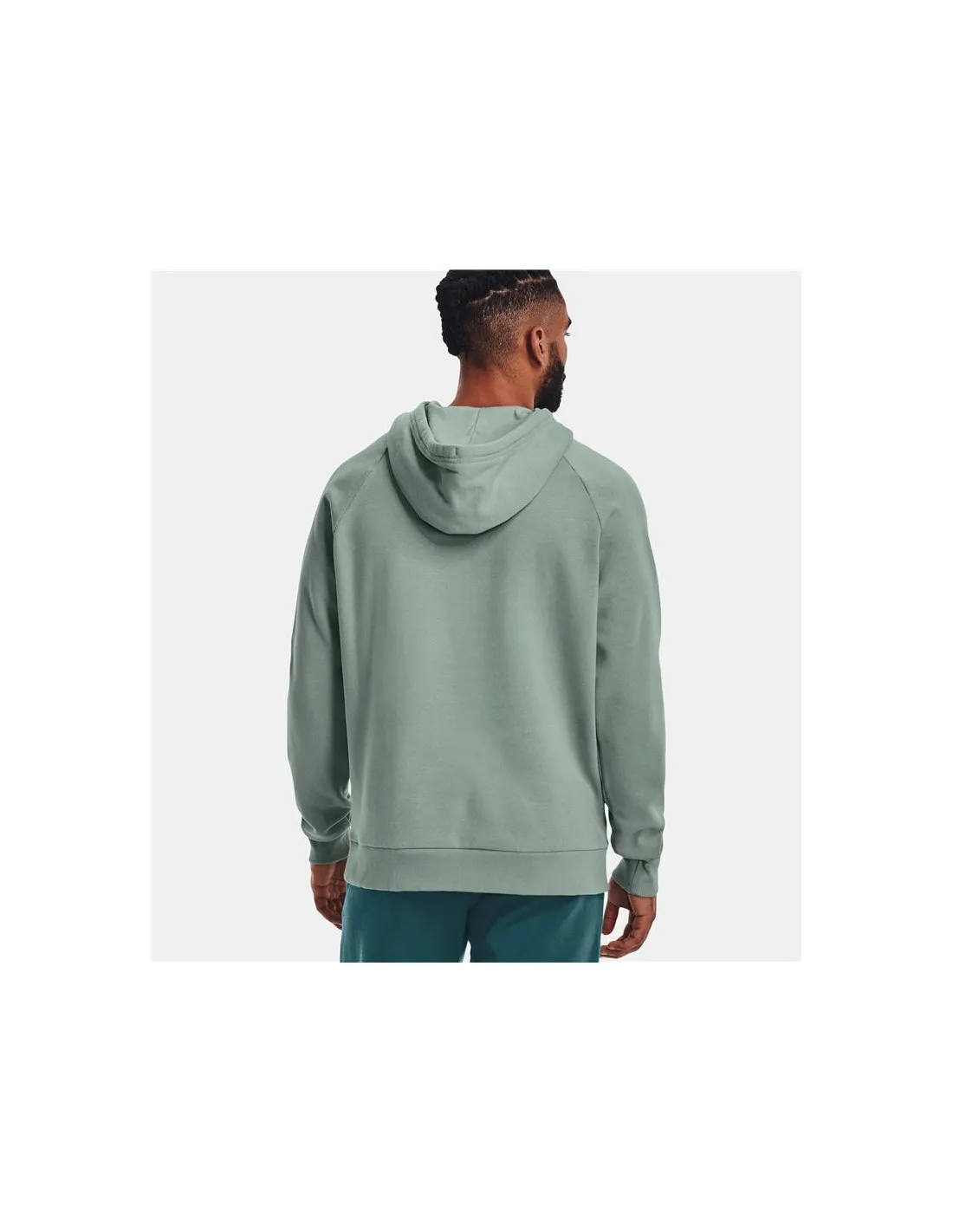 Sudadera Under Armour Rival Big Logo verde Hombre