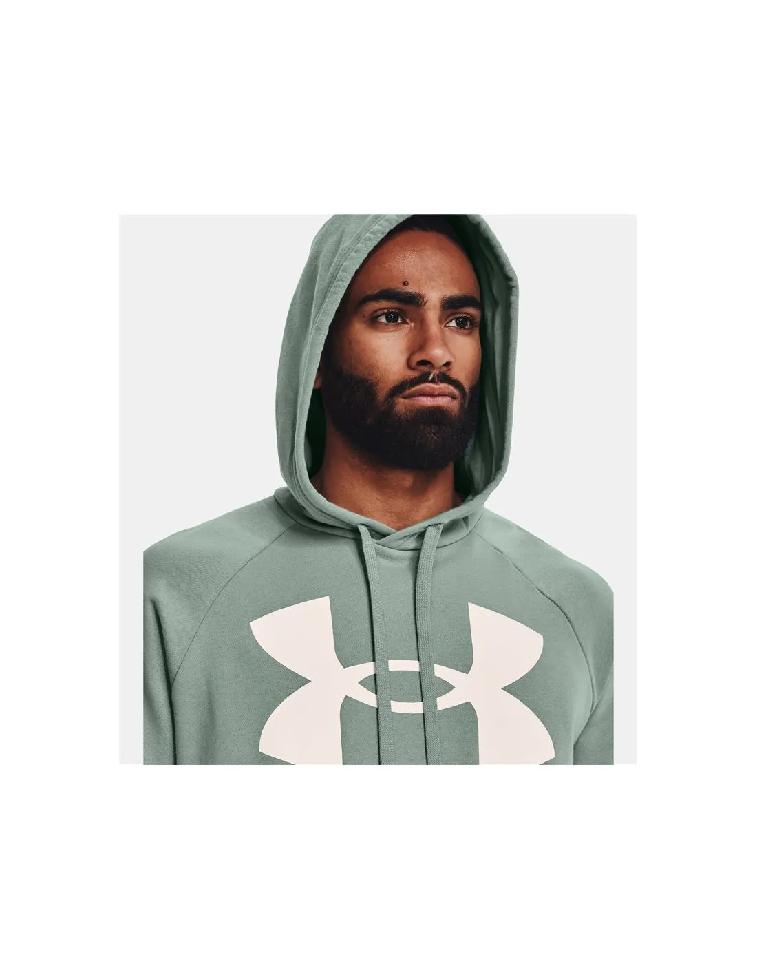 Sudadera Under Armour Rival Big Logo verde Hombre