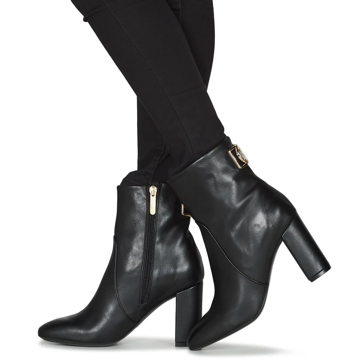 Th Hardware High Heel Bootie