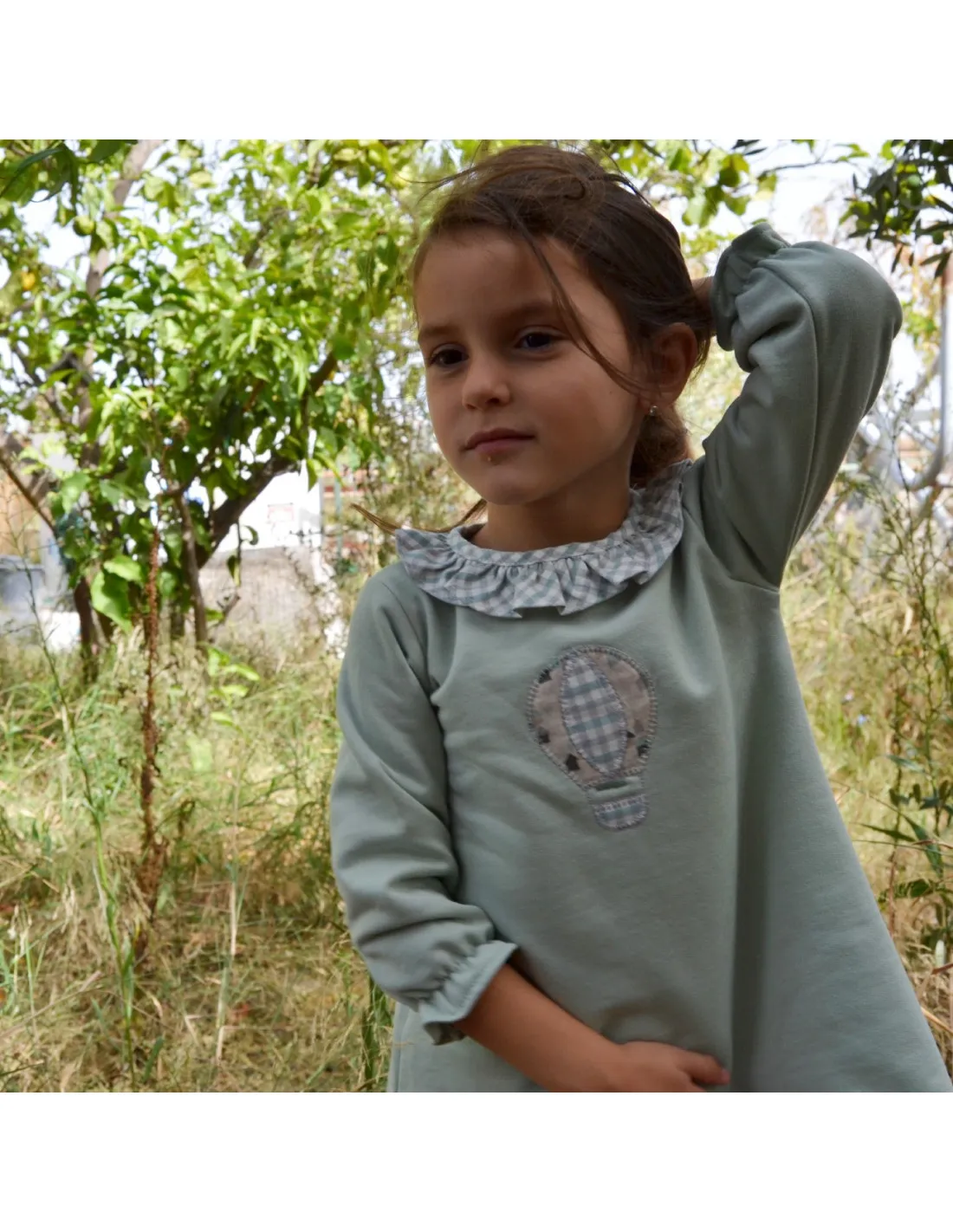 Vestido bebe niña Viajar de Popys invierno