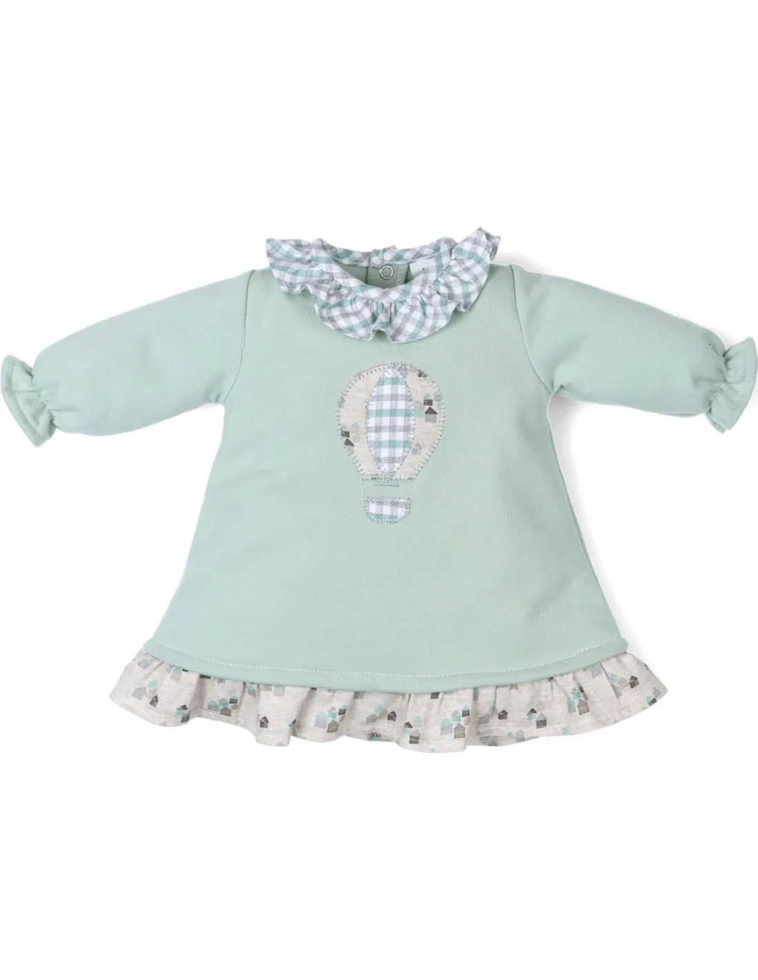 Vestido bebe niña Viajar de Popys invierno