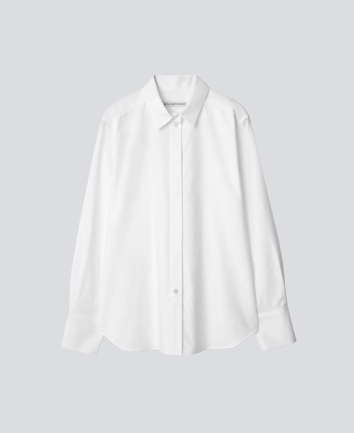 White cotton shirt for women