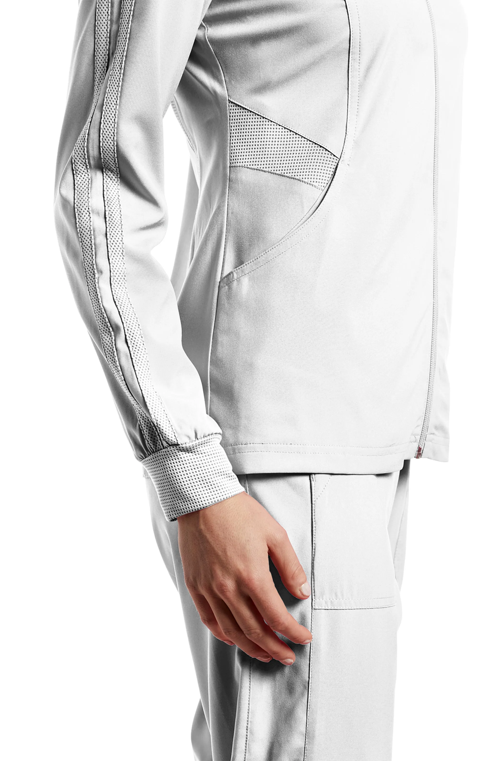 White Cross FIT White Warm Up Jacket