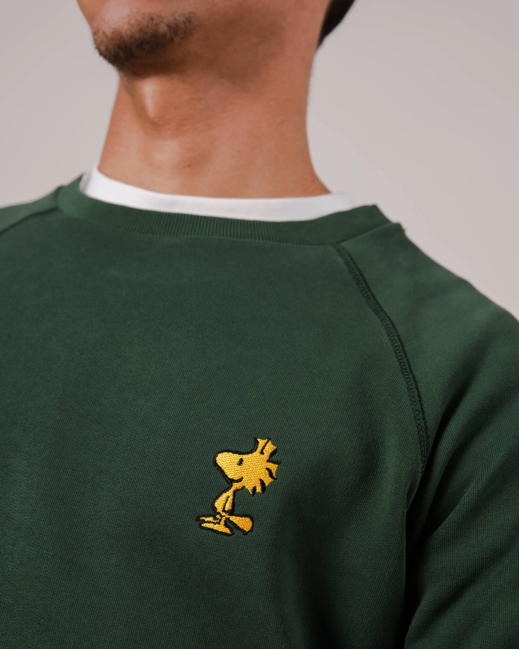 Woodstock Peanuts Sweatshirt Green