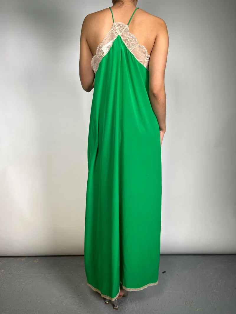 ZADIG & VOLTAIRE Vestido Seda Verde