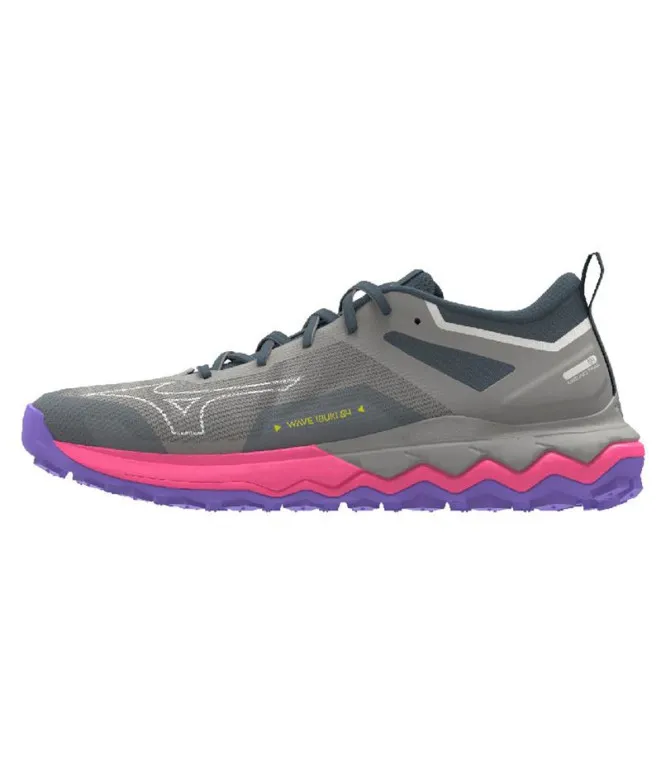 Zapatillas de Trail Mizuno Wave Ibuki 4 Gris Mujer