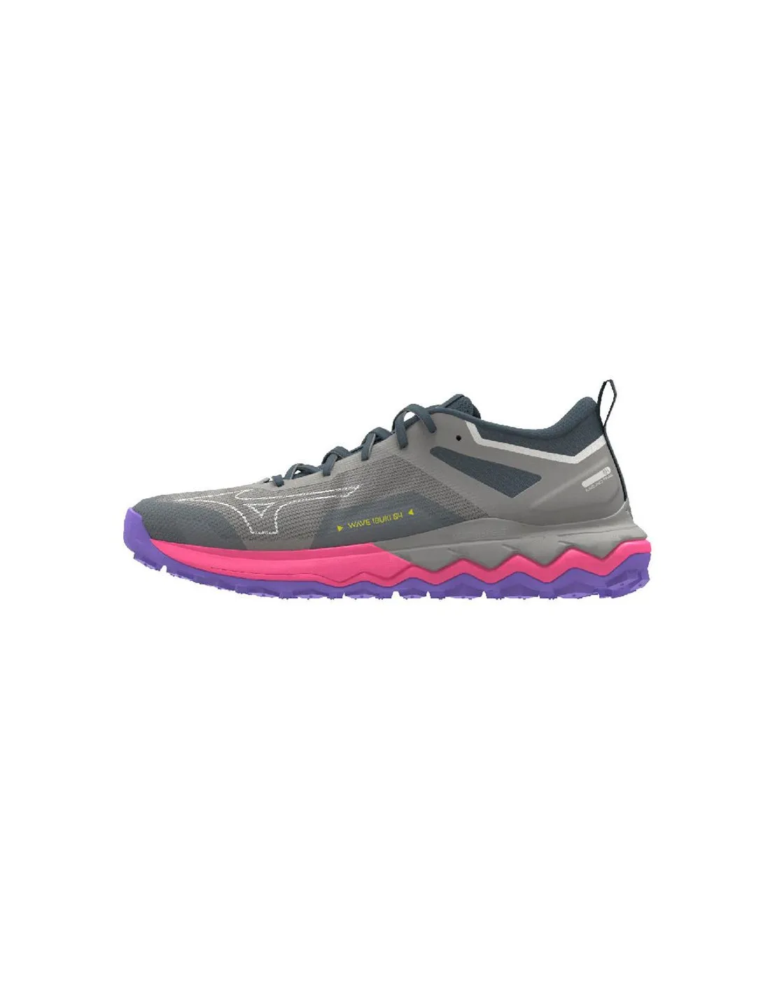 Zapatillas de Trail Mizuno Wave Ibuki 4 Gris Mujer