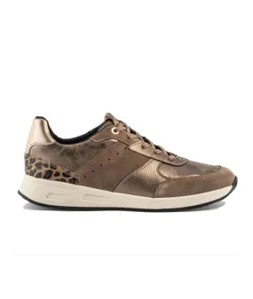 Zapatillas Geox Bulmya Dorado Mujer