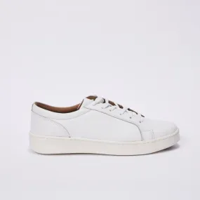 Zapatillas Urbanas Dauss Para Hombre Blanco Cuero