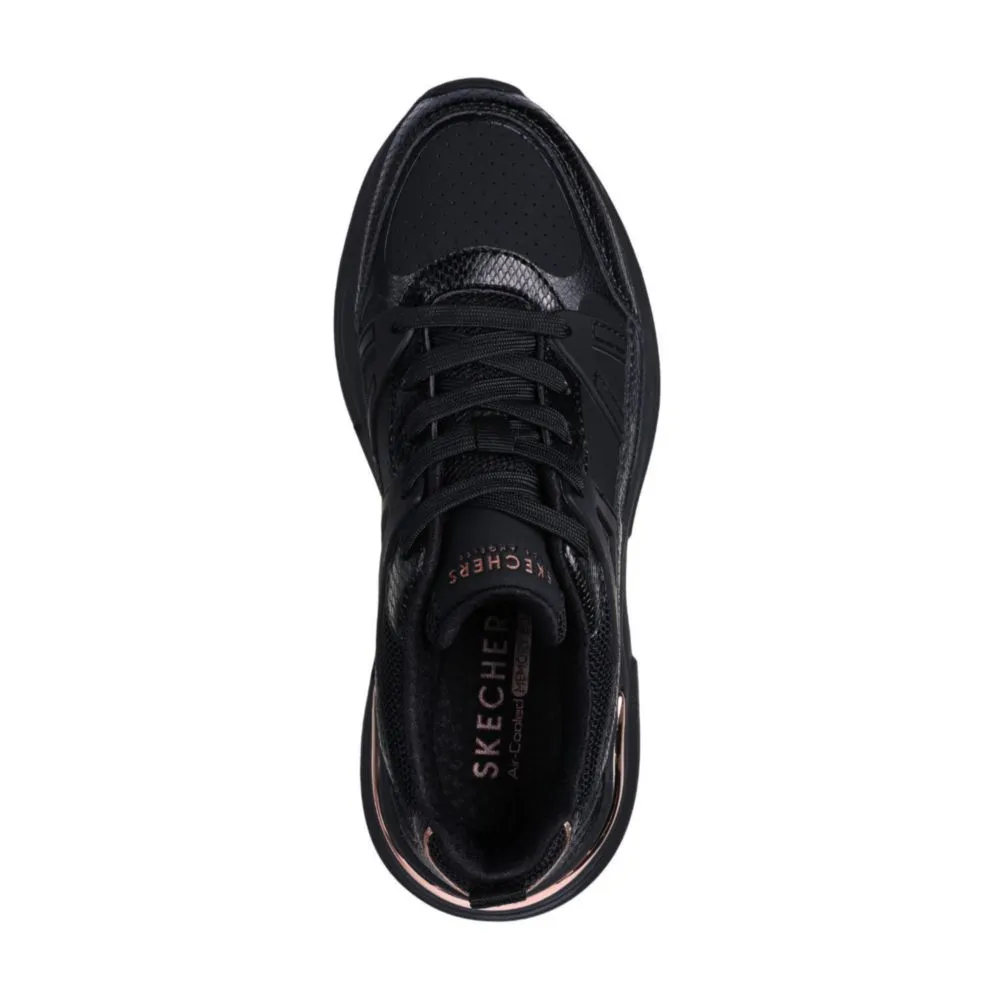 Zapatillas Urbanas Skechers Para Mujer 177576 Negro